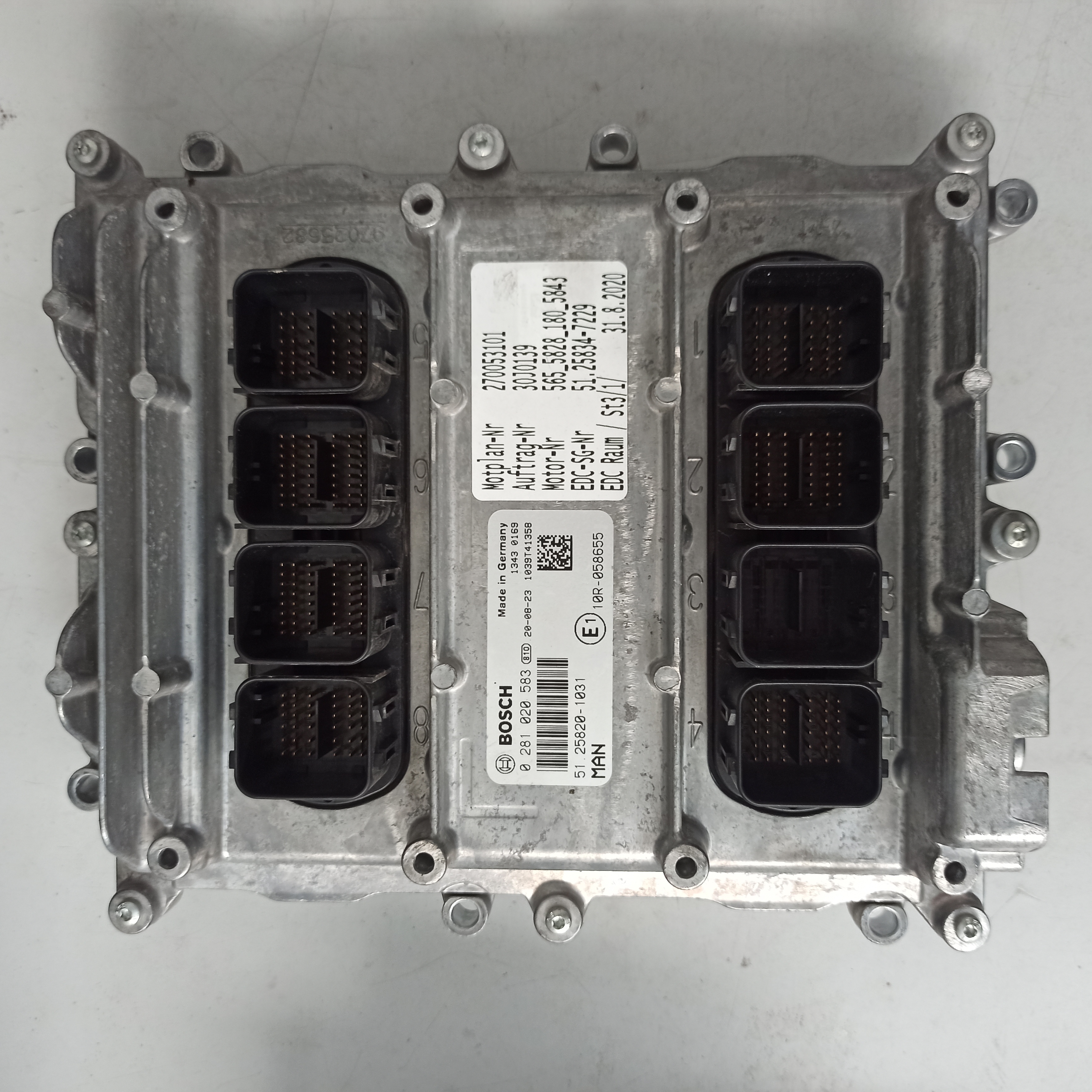 Unidade de Controlo EDC Man TGX;TGS;TG3